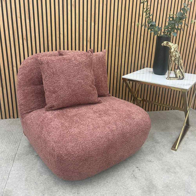 Modern-Pink-Boucle-Swivel-Accent-Lounge-Chair