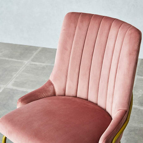 Modern-Pink-Velvet-Vertically-Stitched-Dining-Chair-With-Gold-Legs-Set-of-4