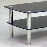 Modern-Rectangular-Black-Glass-Coffee-Table-With-Black-Glass-Shelf-_-Metal-Legs-100cm