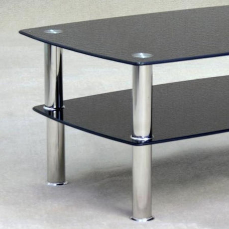 Modern-Rectangular-Black-Glass-Coffee-Table-With-Black-Glass-Shelf-_-Metal-Legs-100cm