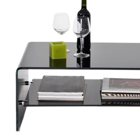 Modern-Rectangular-Black-Glass-Coffee-Table-With-Shelf-100cm