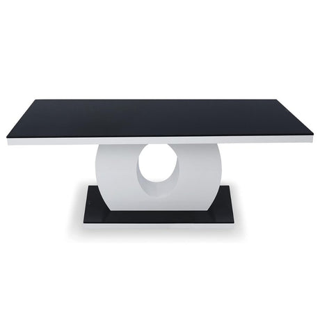 Modern-Rectangular-Black-High-Gloss-Coffee-Table-With-White-Pedestal-Base-120cm