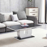 Modern-Rectangular-Black-High-Gloss-Coffee-Table-With-White-Pedestal-Base-120cm