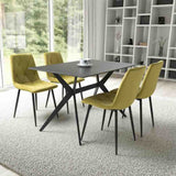 Modern-Rectangular-Black-Stone-Dining-Table-And-4-Yellow-Velvet-Dining-Chairs-Kitchen-Table-Set-120cm