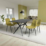 Modern-Rectangular-Black-Stone-Dining-Table-And-4-Yellow-Velvet-Dining-Chairs-Kitchen-Table-Set-160cm