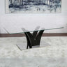 Modern-Rectangular-Glass-Coffee-Table-With-Black-High-Gloss-Pronged-Pedestal-Base-110cm