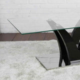 Modern-Rectangular-Glass-Coffee-Table-With-Black-High-Gloss-Pronged-Pedestal-Base-110cm