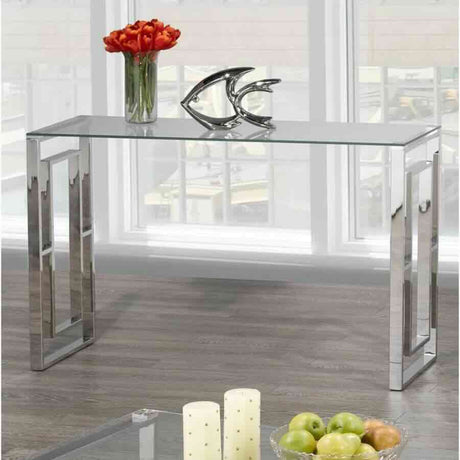 Modern-Rectangular-Glass-Console-Hallway-Table-With-Modern-Stainless-Steel-Base-120cm