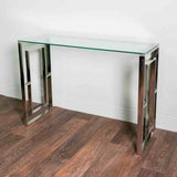 Modern-Rectangular-Glass-Console-Hallway-Table-With-Modern-Stainless-Steel-Base-120cm