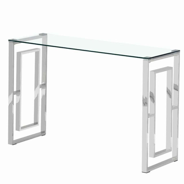 Modern-Rectangular-Glass-Console-Hallway-Table-With-Modern-Stainless-Steel-Base-120cm