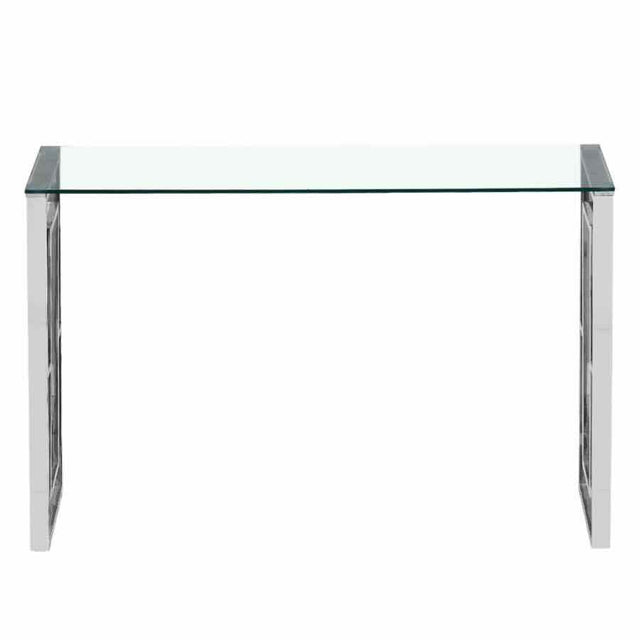 Modern-Rectangular-Glass-Console-Hallway-Table-With-Modern-Stainless-Steel-Base-120cm