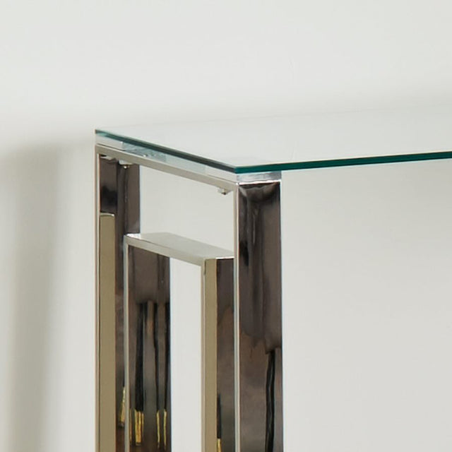 Modern-Rectangular-Glass-Console-Hallway-Table-With-Modern-Stainless-Steel-Base-120cm