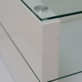 Modern-Rectangular-Glass-Top-Coffee-Table-With-Glass-Shelf-_-White-High-Gloss-Side-Base-90cm