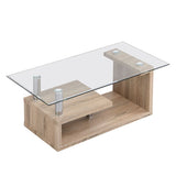 Modern-Rectangular-Glass-Top-Coffee-Table-With-Oak-Base-_-Hanging-Shelf-100cm