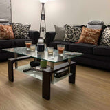 Modern-Rectangular-Glass-Top-Coffee-Table-With-Opaque-Glass-Shelf-_-Black-High-Gloss-Legs-90cm