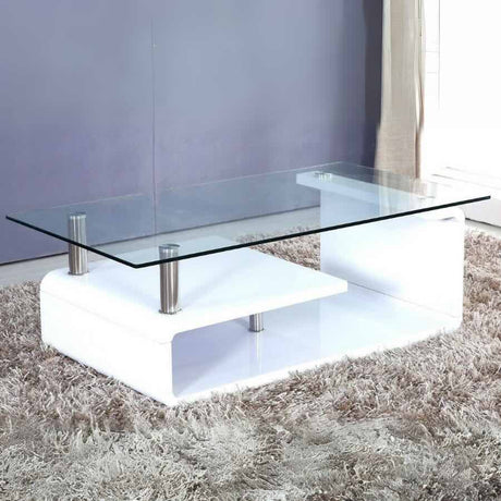 Modern-Rectangular-Glass-Top-Coffee-Table-With-White-High-Gloss-Base-_-Hanging-Shelf-110cm