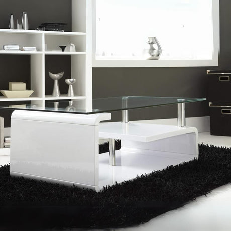 Modern-Rectangular-Glass-Top-Coffee-Table-With-White-High-Gloss-Base-_-Hanging-Shelf-110cm