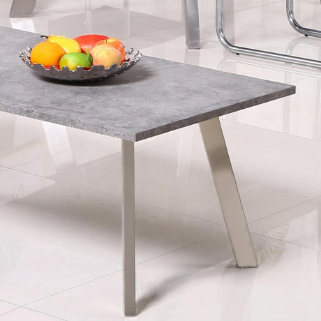 Modern-Rectangular-Grey-Concrete-Effect-Coffee-Table-With-Stainless-Steel-Legs-100cm