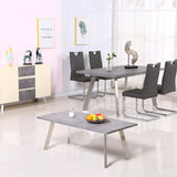 Modern-Rectangular-Grey-Concrete-Effect-Coffee-Table-With-Stainless-Steel-Legs-100cm