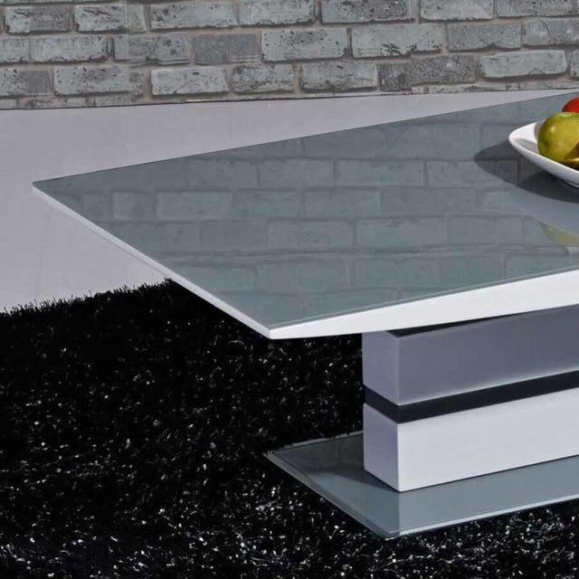 Modern-Rectangular-Grey-High-Gloss-Coffee-Table-With-White-Striped-Pedestal-Base-120cm