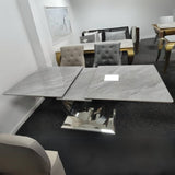 Modern-Rectangular-Grey-Marble-Ceramic-Extending-Dining-Table-With-Steel-Base-6-8-Seater