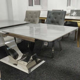 Modern-Rectangular-Grey-Marble-Ceramic-Extending-Dining-Table-With-Steel-Base-6-8-Seater