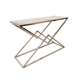 Modern-Rectangular-Grey-Marble-Console-Table-Metal-Geometric-Base-120cm