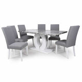 Modern-Rectangular-Grey-Marble-Dining-Table-And-6-Light-Grey-Linen-Dining-Chairs-Kitchen-Table-Set-180cm