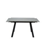 Modern-Rectangular-Grey-Sintered-Stone-Extending-Dining-Table-Black-Metal-Legs-120cm-180cm