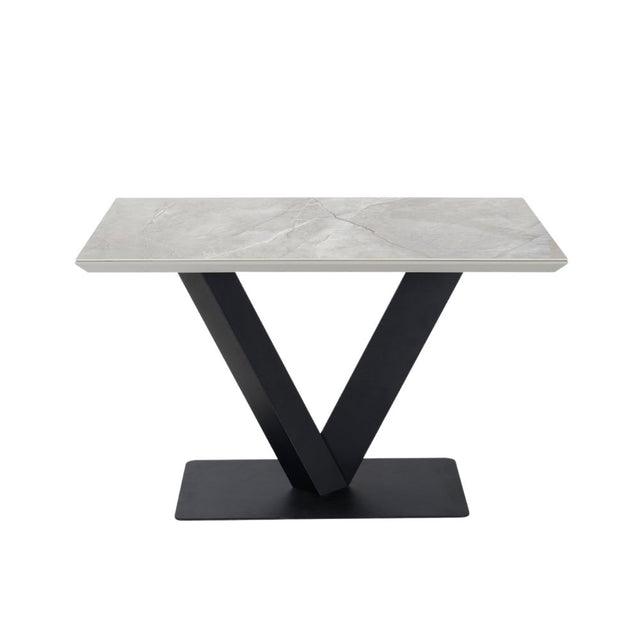 Modern-Rectangular-Grey-Stone-Ceramic-Dining-Table-Black-Pedestal-Base-120cm