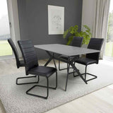 Modern-Rectangular-Grey-Stone-Dining-Table-And-4-Black-Leather-Dining-Chairs-Kitchen-Table-Set-160cm