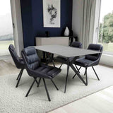 Modern-Rectangular-Grey-Stone-Dining-Table-And-4-Blue-Leather-Padded-Dining-Chairs-Kitchen-Table-Set-160cm