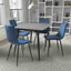 Modern-4-Seater-Grey-Stone-Rectangular-Dining-Table-With-Black-Metal-Legs-120cm