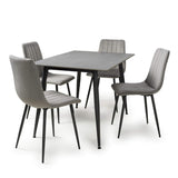 Modern-Rectangular-Grey-Stone-Dining-Table-With-4-Grey-Velvet-Chairs-Kitchen-Table-Set