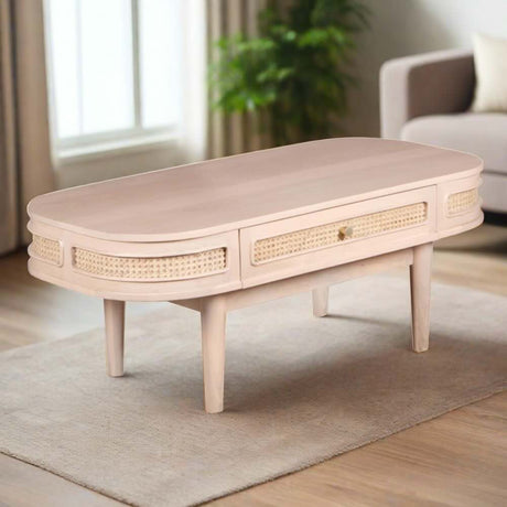 Modern-Rectangular-Light-Mango-Wood-Coffee-Table-With-Drawer-115cm