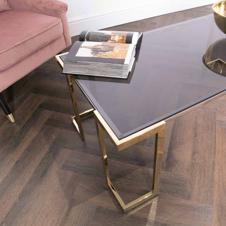 Modern-Rectangular-Smoked-Glass-Coffee-Table-With-Gold-Metal-Base-120cm