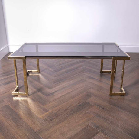 Modern-Rectangular-Smoked-Glass-Coffee-Table-With-Gold-Metal-Base-120cm