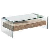 Modern-Rectangular-Tempered-Glass-Coffee-Table-With-Oak-Wood-Drawer-110cm