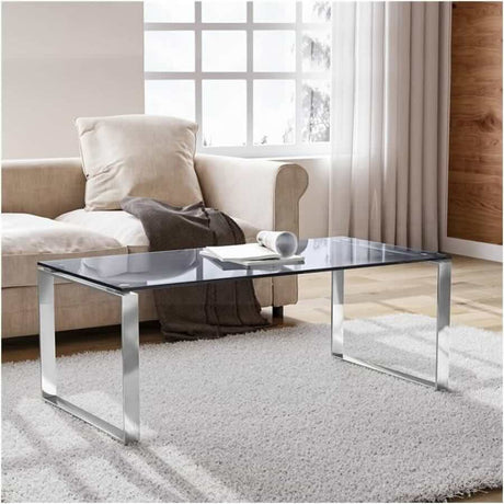 Modern-Rectangular-Tempered-Glass-Coffee-Table-With-Stainless-Steel-Legs-100cm