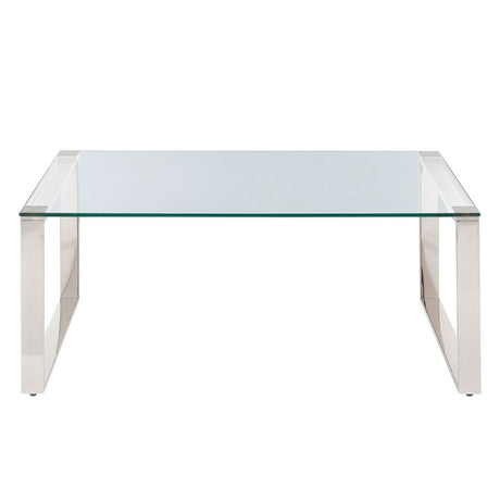 Modern-Rectangular-Tempered-Glass-Coffee-Table-With-Stainless-Steel-Legs-100cm