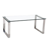 Modern-Rectangular-Tempered-Glass-Coffee-Table-With-Stainless-Steel-Legs-100cm