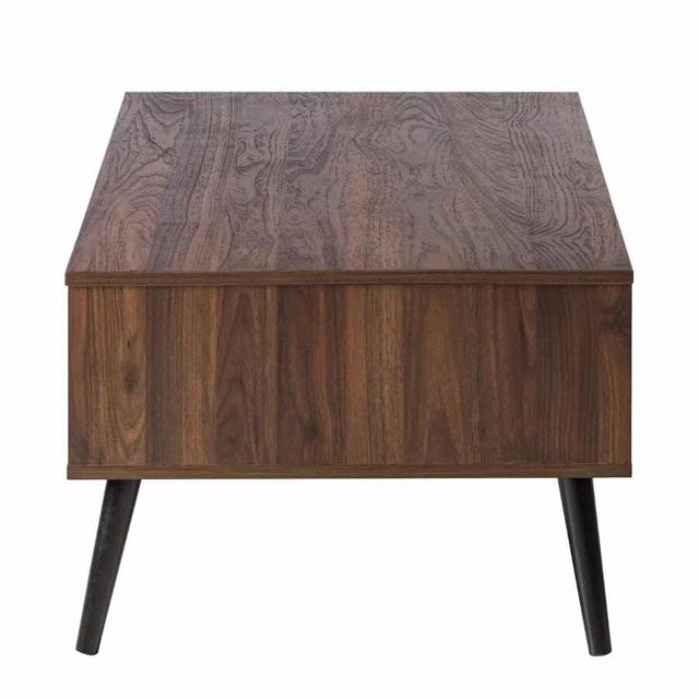 Modern-Rectangular-Walnut-Wood-Coffee-Table-With-Drawer-_-Storage-Wood-Legs-100cm