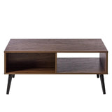 Modern-Rectangular-Walnut-Wood-Coffee-Table-With-Drawer-_-Storage-Wood-Legs-100cm