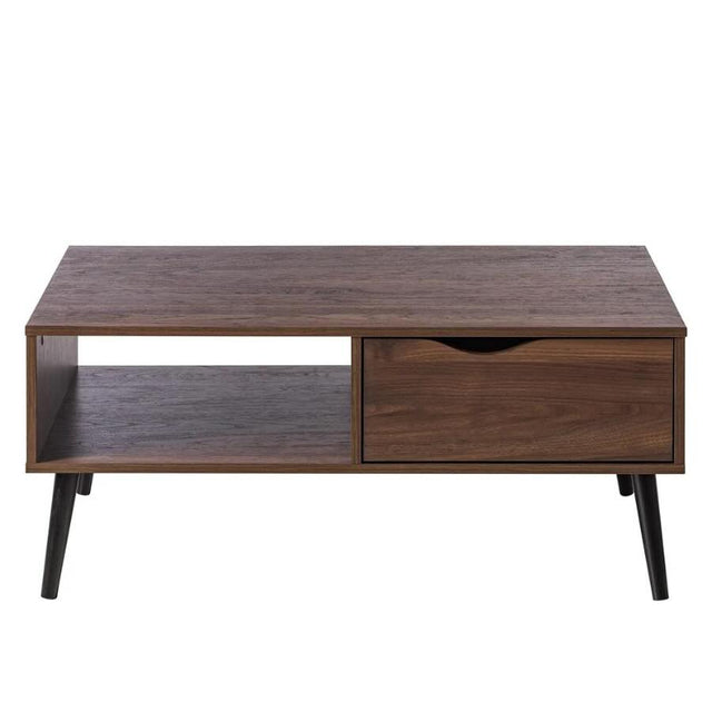 Modern-Rectangular-Walnut-Wood-Coffee-Table-With-Drawer-_-Storage-Wood-Legs-100cm