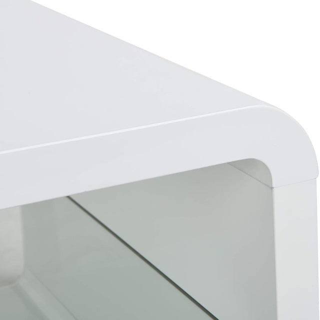 Modern-Rectangular-White-High-Gloss-Coffee-Table-With-Glass-Shelf-120cm