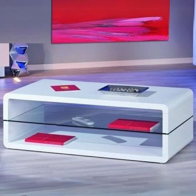 Modern-Rectangular-White-High-Gloss-Coffee-Table-With-Glass-Shelf-120cm