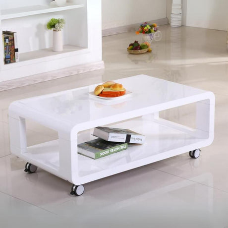 Modern-Rectangular-White-High-Gloss-Coffee-Table-With-Gollow-Shelf-_-Wheels-120cm