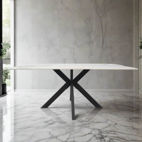 Modern-Rectangular-White-Marble-Ceramic-Dining-Table-With-Black-Metal-Legs-6-8-Seater