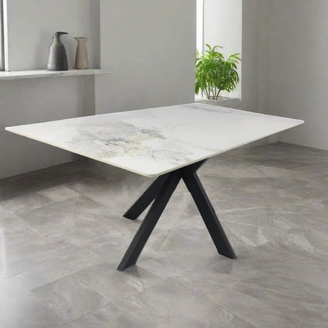 Modern-Rectangular-White-Marble-Ceramic-Dining-Table-With-Black-Metal-Legs-6-8-Seater