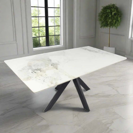 Modern-Rectangular-White-Marble-Ceramic-Dining-Table-With-Black-Metal-Legs-6-8-Seater